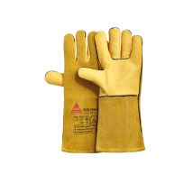Hase Schweißerhandschuhe Mühlheim II Super – Rindspaltleder – Abriebfestigkeit 3 – Weiterreißfestigkeit 4 – Stichfestigkeit 3 – Schnittfestigkeit 1 – 