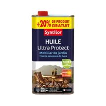 Syntilor Huile Naturel Mat Pour Mobilier De Jardin, 1l Avec 20% Gratuit