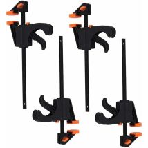 Set Of 4 Quick Release Clamps 60 Mm X 300 Mm