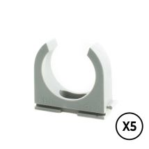 Supporto Di Pressione Sinistro Ø 20 Mm, Grigio, 5 Pezzi
