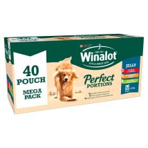 Nestle - Winalot Perfect Portions Adult Beef Chicken Lamb Jelly 40x100g - 261945