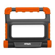 Arum Lighting LED Baustrahler 20W – Tragbarer Projektor mit 2000 Lumen – IP54 – Orange – 2 Jahre Garantie