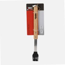 Grillbürste aus Edelstahl mit Holzgriff – 42 cm – 1,2 mm dick – FSC-zertifiziert