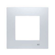 Marco 1 elemento blanco – 23001 – BJC Viva – Diseño contemporáneo – Vimar