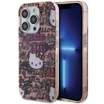 Hello Kitty Hkhcp13xhdgptp Iphone 13 Pro Max 6,7" Pinke Hartschalen-hülle Iml Tags Graffiti