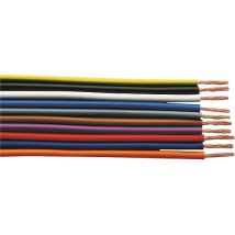Kunststoffisolierte Leitung H05v-k, 1 X 0,75 Mm², Grün-gelb - Rolle 100 M