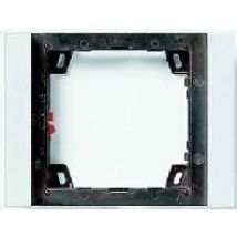 Cadre de montage encastré SIEDLE 015589 MR 611-1/1-0 W – Acier inoxydable blanc – Protection interphone