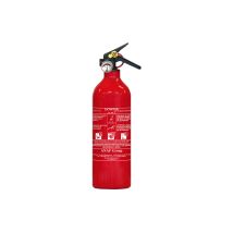 Feuerlöscher Pulver 1kg – Effizienz 5A 34B – Aluminiumzylinder – Ventil aus Acetalharz – Zertifiziert nach PED/97/23/EG