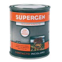 Supergen Universalkleber 500 ml – transparenter, flexibler, langlebiger Kontaktkleber – toluolfrei, schnell trocknend, UV-beständig