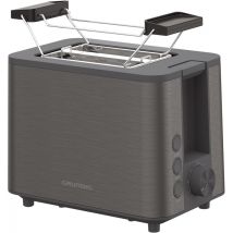 Toaster Grundig TA 7340 – 2 Scheiben – 7 Bräunungsstufen – Auftau-/Aufwärmfunktion – Inox-Design