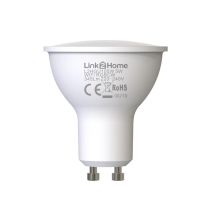 Link2home - L2hgu105w-4pk Gu10 Wi-fi Led Lamp With Rgb Pack 4 Lthgu105w4pk