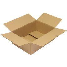 Faltkarton 1-wellig Maße 430x310x150mm A3 Qualität 1.30 C Braun Transpak