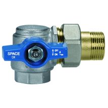 Valvola A Sfera A Squadra In Ottone Verso Destro Modello Space 3/4 Effebi S.p.a.