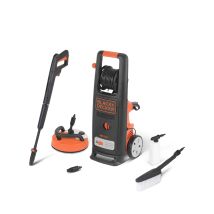 Hidrolimpiadora Black+decker Bxpw2000pe (2000w, Presión 140 Bares, Caudal 440l/h) Con Patio Cleaner Deluxe Y Cepillo Fijo