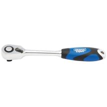 Carraca Reversible Draper Tools Plateado Acero 26 Cm
