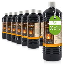 30x 1 L Flambiol Lampenöl Hochrein Kristallklar