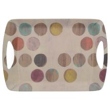 Retro Spot Large Luxury Handled Tray - Creative Tops