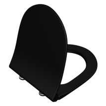 L300 Black Wc-sitz Slim, Softclose - Vitra