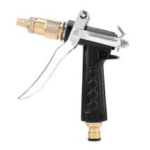 Garden Hose Nozzle Sprayer, Heavy Duty Metal Spray Nozzle High Pressure Sprayer Gun For Watering Garden, Washing Cars, Watering Plants And Lawn