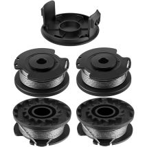 Pack Of F016800569 Replacement Line Spools For Bosch Easygrasscut Brush Cutter, F016800385 Trimmer Replacement Spool Compatible With Art 23sl And Art 