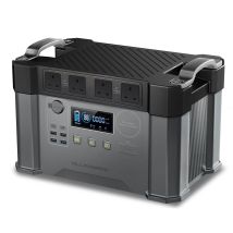 S2000 Pro 1451wh Portable Power Station, 4x 2400w Ac Outlet Solar Generator Portable Generator Outdoor Generator For Home Backup, Emergency, Outdoor, 