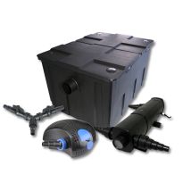 Sunsun Filtro Para 60000 L Estanque Con 36w Clarificador Y 100w Eco Bomba Jardin