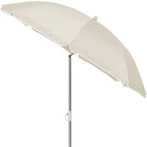 Ombrellone Flexy 200 Cm Palo In Alluminio Ecrù