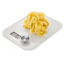 Macom 868 Smart Scale Bilancia Da Cucina Elettronica Senza Batterie 5 Kg Precisione 1g Funzione Tara Colore Bianco