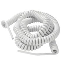Fai - Cavo Spiralato 3 X 0.75 Bianco 5 Metri 2013 Senza Spina Senza Presa