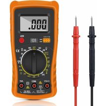 Famille - Digital Multimeter, Digital Auto Range Multimeter, Professional Electrical Tester, Voltmeter/resistance/continuity/diodes Apply To 