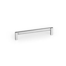 Tirador Brooklyn – 170mm – Níquel brillo – Acabado negro cepillado, negro titanium, latón cava cepillado