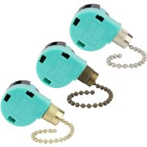Aafgvc - Interruttore Per Ventilatore Da Soffitto 3 Velocità 4 Fili Sostituzione Del Controllo Dell'interruttore A Catena Interruttore Di Controllo A 