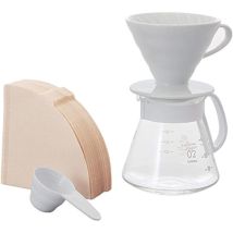 Hario Embudo Con Filtro Cerámico Blanco 0,6 Litros