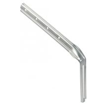 Hakenschwanz 250 Mm Laubsägearbeit, Schaft Aus Bandstahl Mit Geripptem Rücken, Verzinkter Stahl