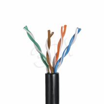 Cable Seco Para Exteriores Q-lantec Utp 4pr Cat.5e Pvc 305m