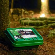 Dri Box - Dribox Medium Green Weatherproof Connection Box | Outdoor Plug Lights - Green
