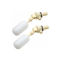Gp - Set Of 2 Floating Valve For Automatic Filling Dog Waterers, Automatic Filling 1/2 Npt