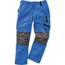 Excess Professional Workwear - Excess Arbeitshose Champ, Gr. 56, Blau/grau