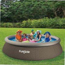 Selbststabiler Funsicle Quickset Designer Pool Ø3,66m X H 76cm