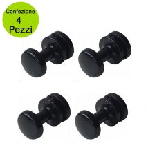 Multipack Da 2 Coppie Pika' Appendini Per Radiatori Liu' Classic Colore Nero