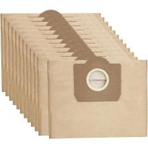 Set Aus 10 Staubsaugerfilterbeuteln Für Kärcher Wd3, Wd 3 Premium, Wd3200, Wd3500p, A2204, A2534, Se4001 — Zubehör Für Kärcher 6.959-130.0