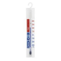 TFA Kühlthermometer Weiß 153mm x 24mm – Messbereich -30°C bis +30°C – Robustes Gehäuse – Wandmontage möglich