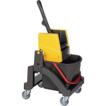 Vermop - Carro De Limpieza Cubo 1 X 17l Y Prensa Ku.