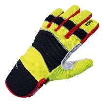 Mechanic, 800185, Guanti Universali Per Soccorritori D'Emergenza, Giallo/nero/rosso/grigio, 9, Gelb/schwarz/rot/grau, 1 Paio - Seiz