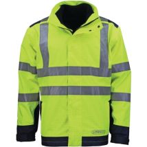 Chaqueta Meteorológica, De Llama Y De Advertencia Talla Xxxl Amarillo / Azul Asatex