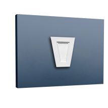 Orac – D402 Keystone Moulding – 15 cm Length – 12.1 cm Height – 5.8 cm Width – Purotouch Material – White