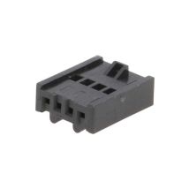 Connettore Minimodul maschio 4 vie – 3114-04 – PBT – 5A – 250V – Nero – Lunghezza 12.50mm