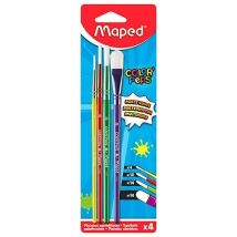 Set Di 4 Pennelli Sintetici Maped - Colorpeps