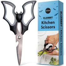 Küchenschere Ototo Fledermausform Edelstahl Kunststoff