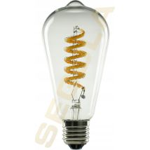 Segula Led Rustika Bombilla Transparente 6,2w Cálida